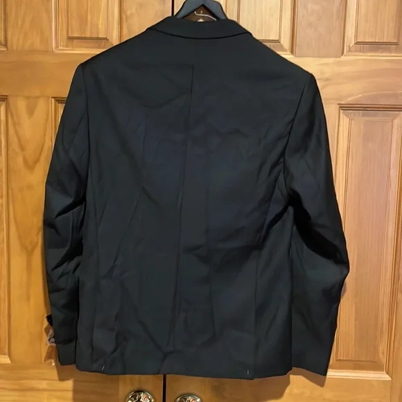 Men’s Suit jacket, pants and vest Black Wedding Church Special Occasion Medium